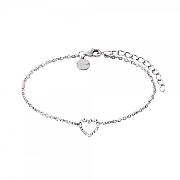 | Star-Bijou and - Xenox Silver Jewellery | Silver Story Love Heart Brands | Bracelet Pendant Story | Silver Xenox Love Watches Zirconia
